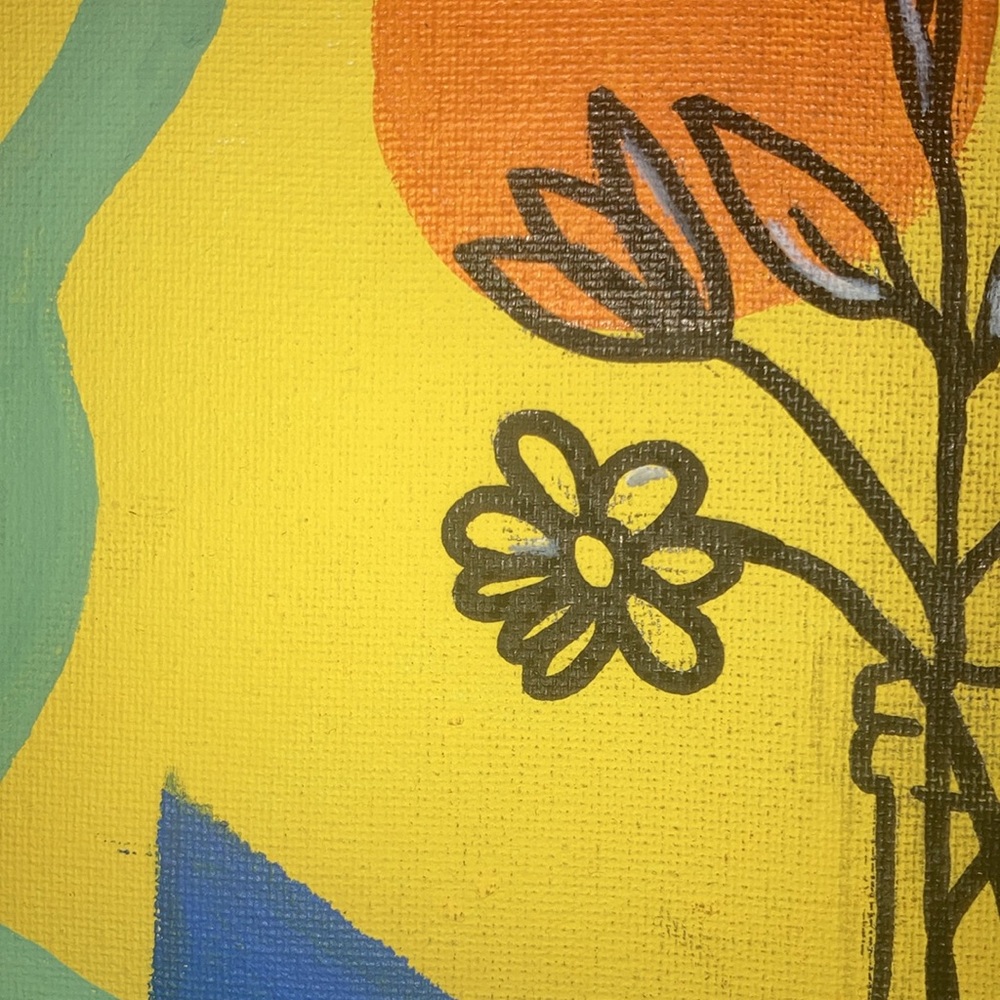 Geometric painting - Picture 2 of 2